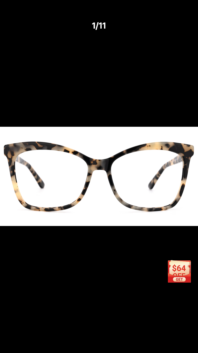 Marquee upcoming acetate frames