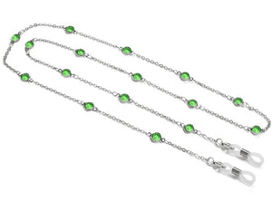 YCMKG210064 Stainless steel with jewel crystal chain