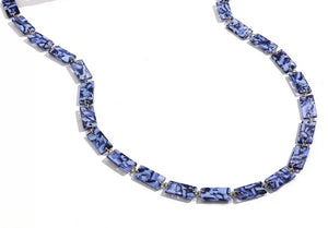 YCMKA21003 - Solid acetate block eyeglass chain.