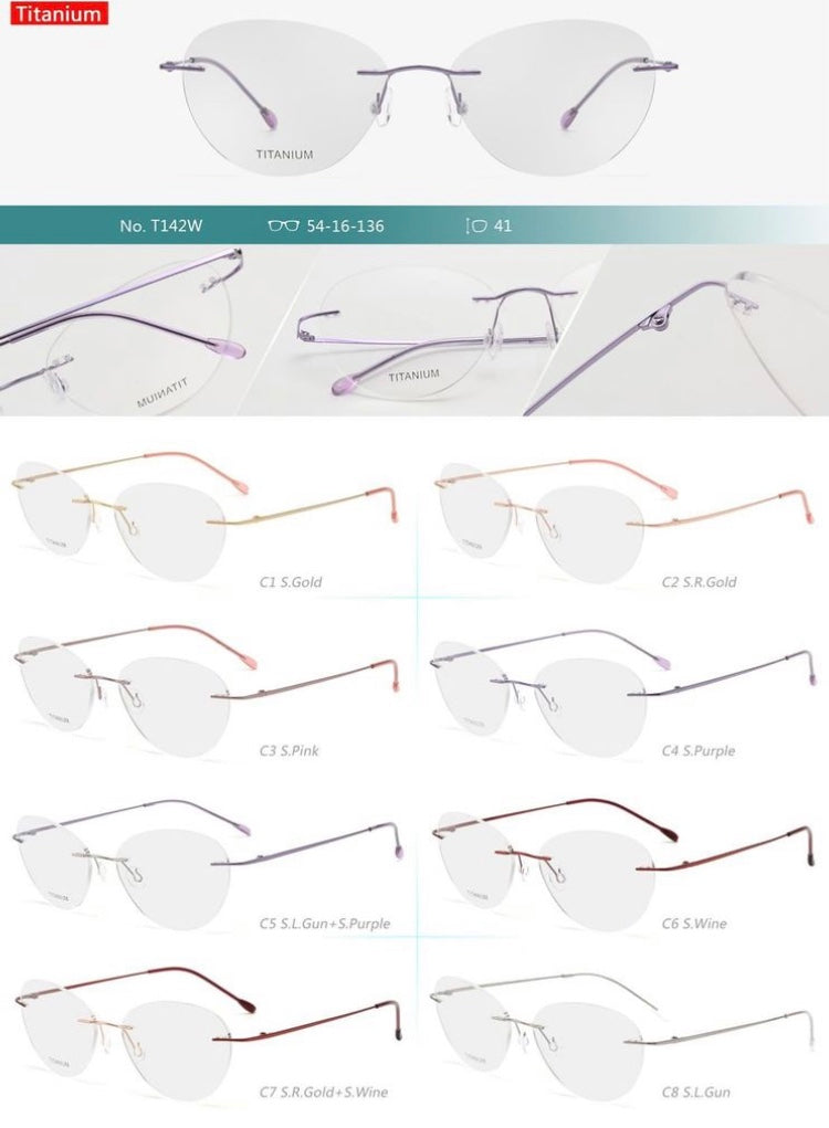 Rimless titanium