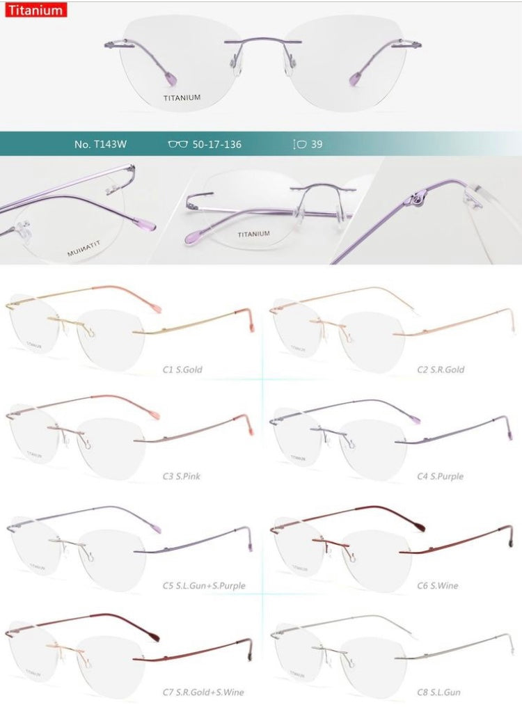Rimless titanium