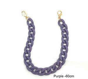 Chunky matte link chain #YCMKA21078