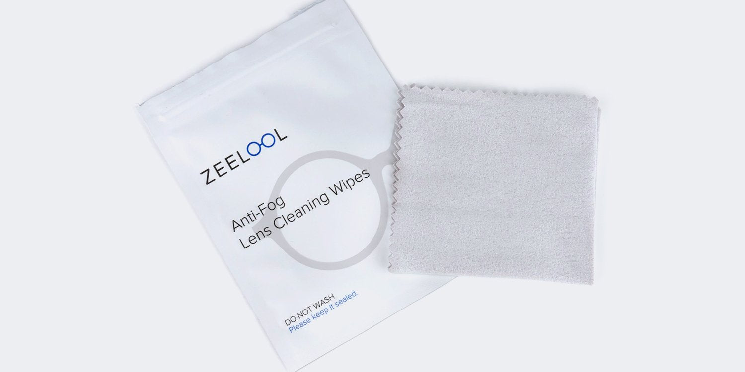 Anti fog lens cleaning wipes