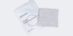Anti fog lens cleaning wipes
